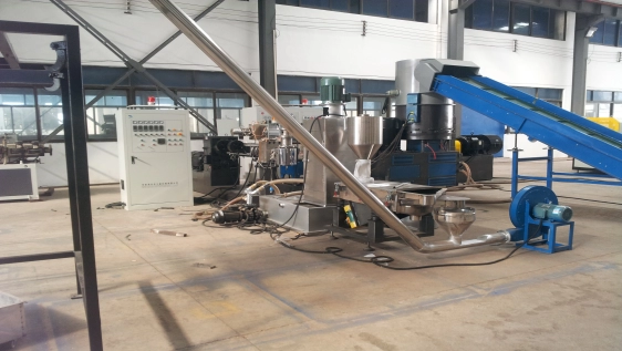 Waste Plastic Double-stage Compaction Granulator