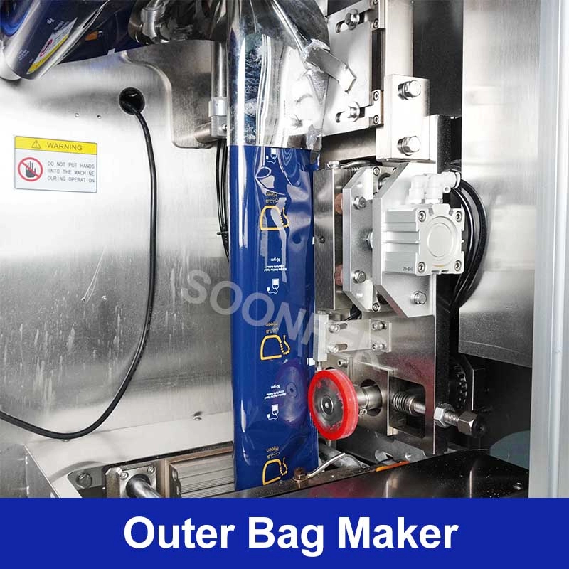 Fully automatic commercial drip filter coffee bag packing packaging machine