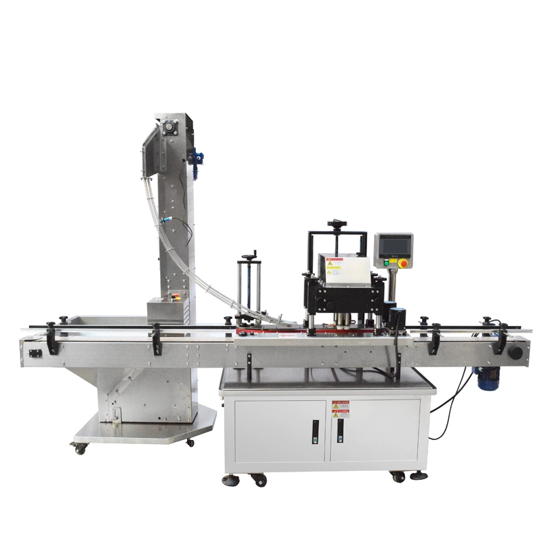 Automatic plastic water beer bottle screw capping machine
