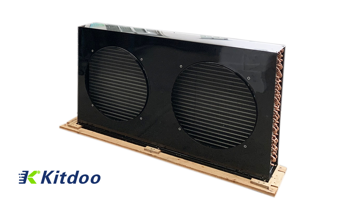 Heat exchanger outdoor unit condensing air cooled condenser for frozen