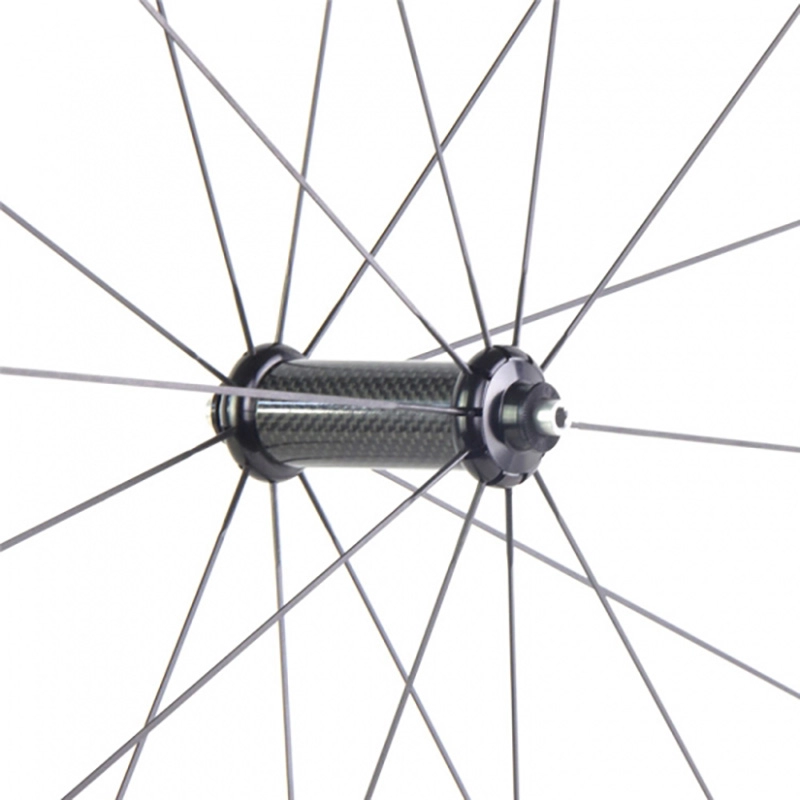 Carbon Wheelset 700C Road Bike Rim Brake Carbon Tubular 25mm Wide