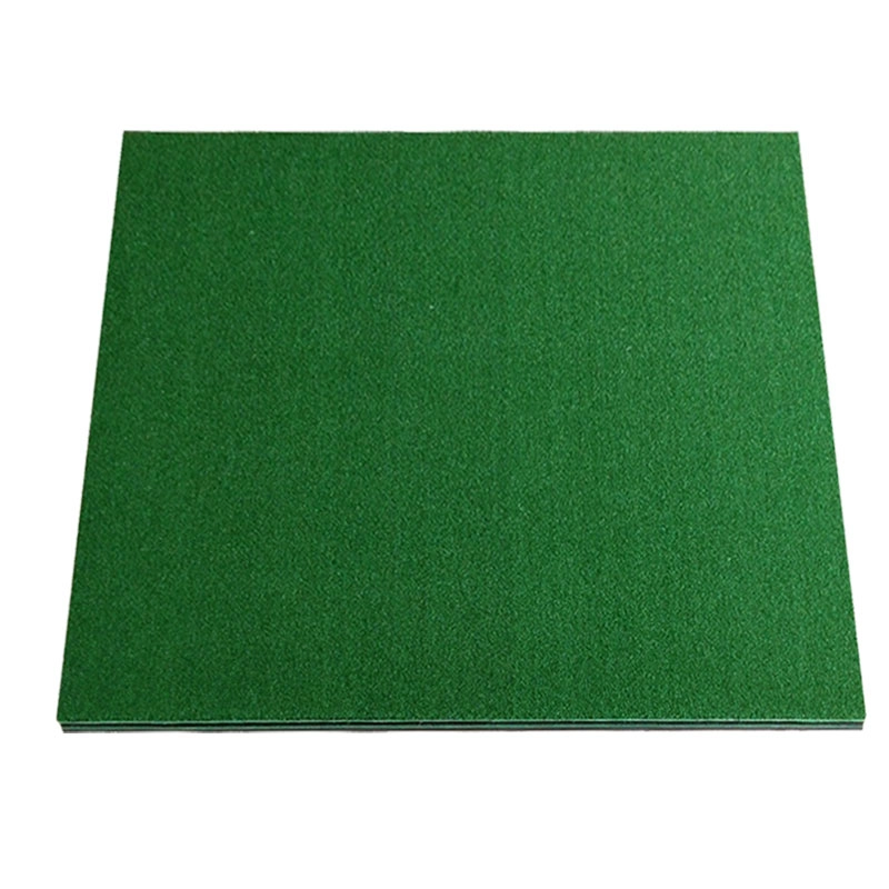 3D TPR soft bottom nylon grass golf practice hitting mat/pad
