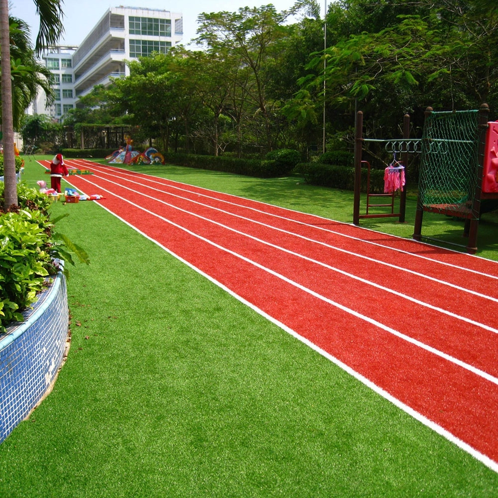 Playground Runway Sports Ground Red Track Grass