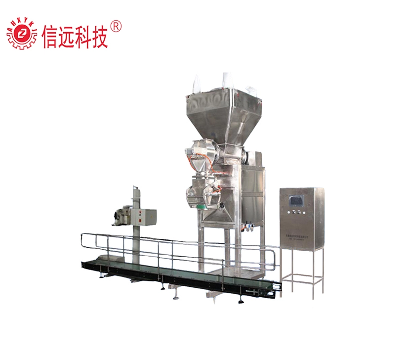 10-50kg semi automatic big bag water soluble powder fertilizer packing machine