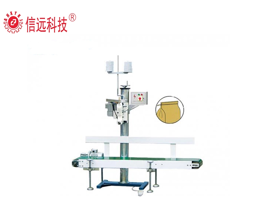 High speed woven/paper bag thread sewing machine for packaging line