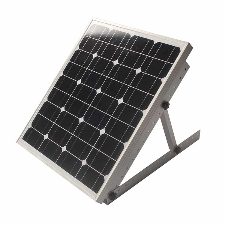 Adjustable Triangle Solar Panel Tilt Mount Bracket for RV and Boat with 22" Mounting Arms 100W
