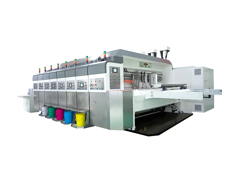 K7 4 Colors Flexographic Printing Machine Corrugated Carton Box Making Machine