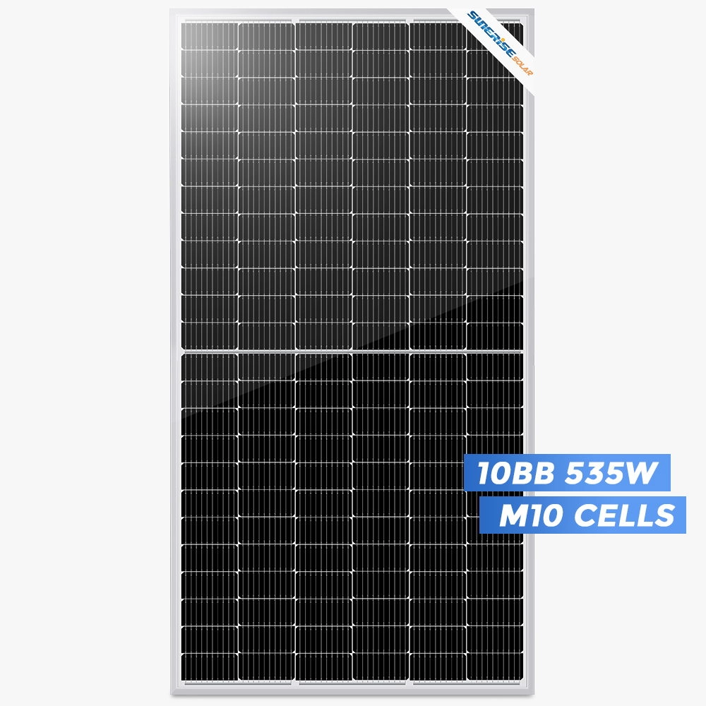 182 10BB Mono 535 watt Solar Panel With Factory Price