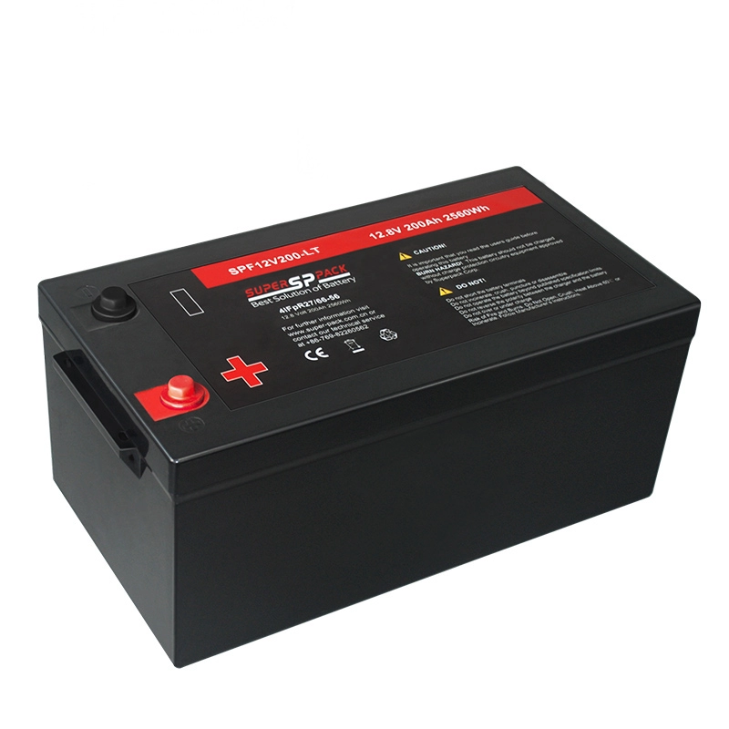 Deep Cycle LiFePO4 Battery 12.8V 200Ah with In built BMS