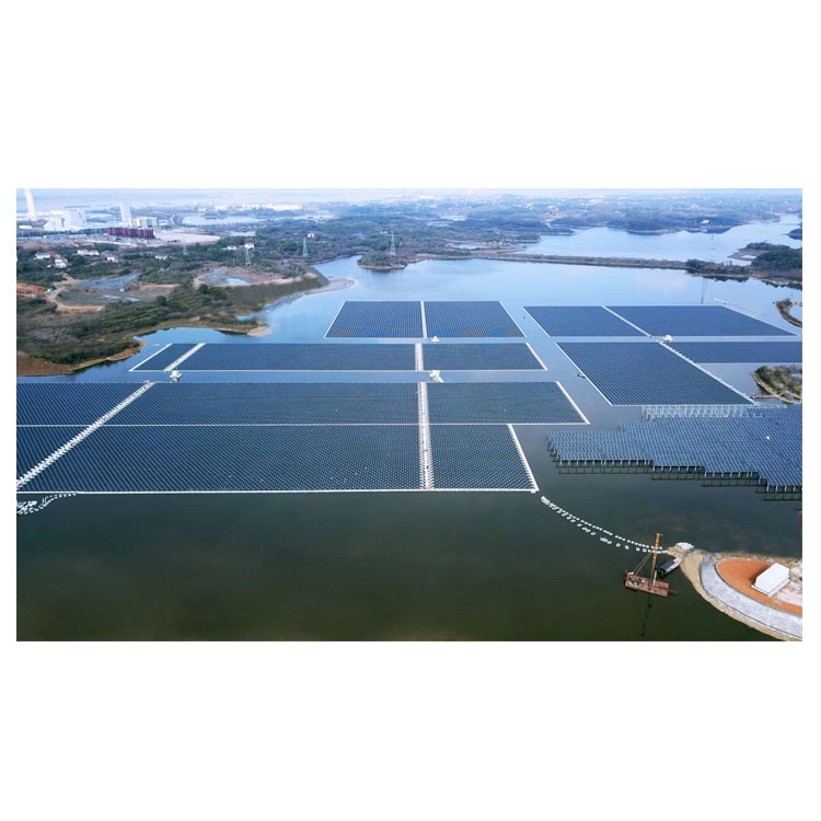 Dry Lake Full Anchoring Solution Solar Kits HDPE Solar Mounting Structure Pool Floats