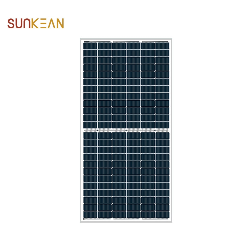 High efficiency,low LID Mono PERC,455M solar panel with half-cut technology
