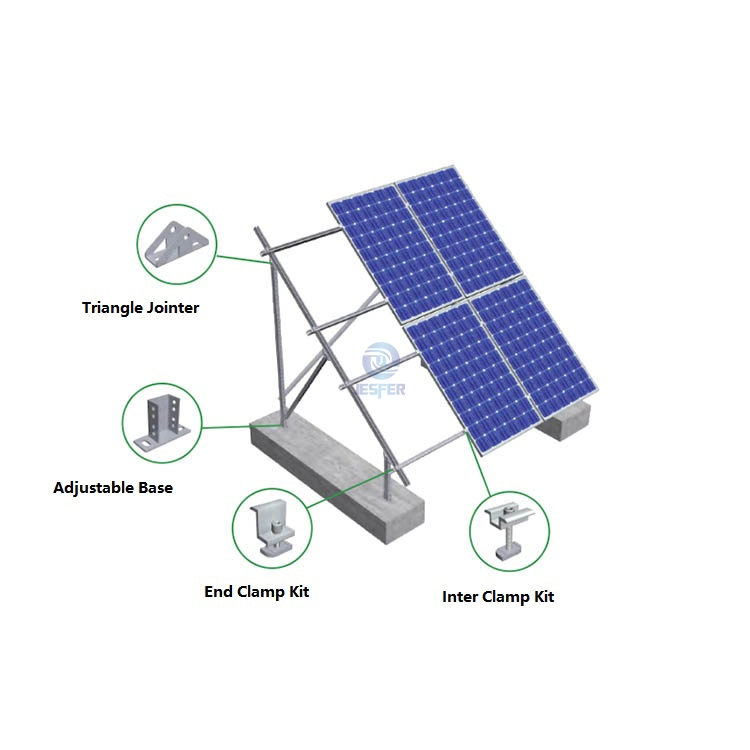 Steel Solar PV Ground Mounting Systems