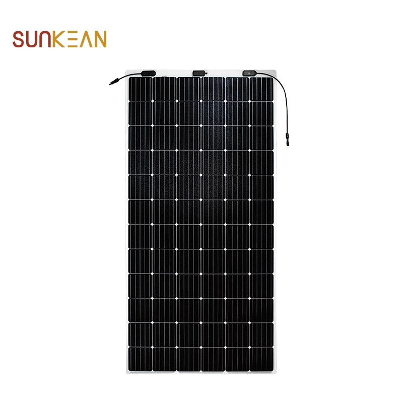 Leading technology off grid waterproof 375M light weight and flexible solar panel