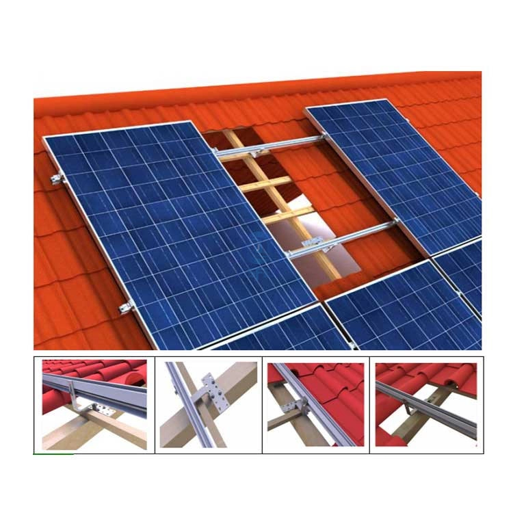 Tile Roof Hook Solar Mounting Brackets System