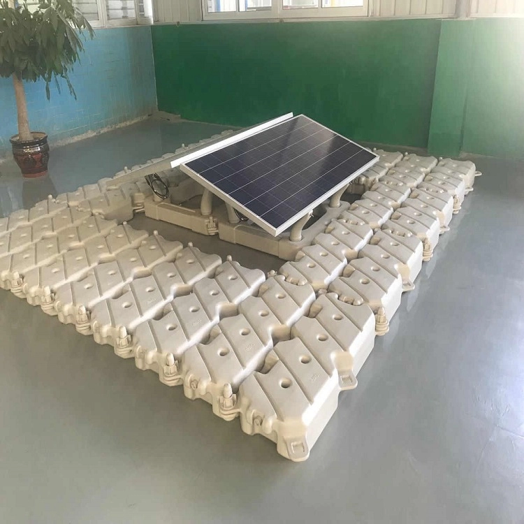 Easy Installed HDPE Buoy PV Module Floating Solar Fountain Solar Farm System