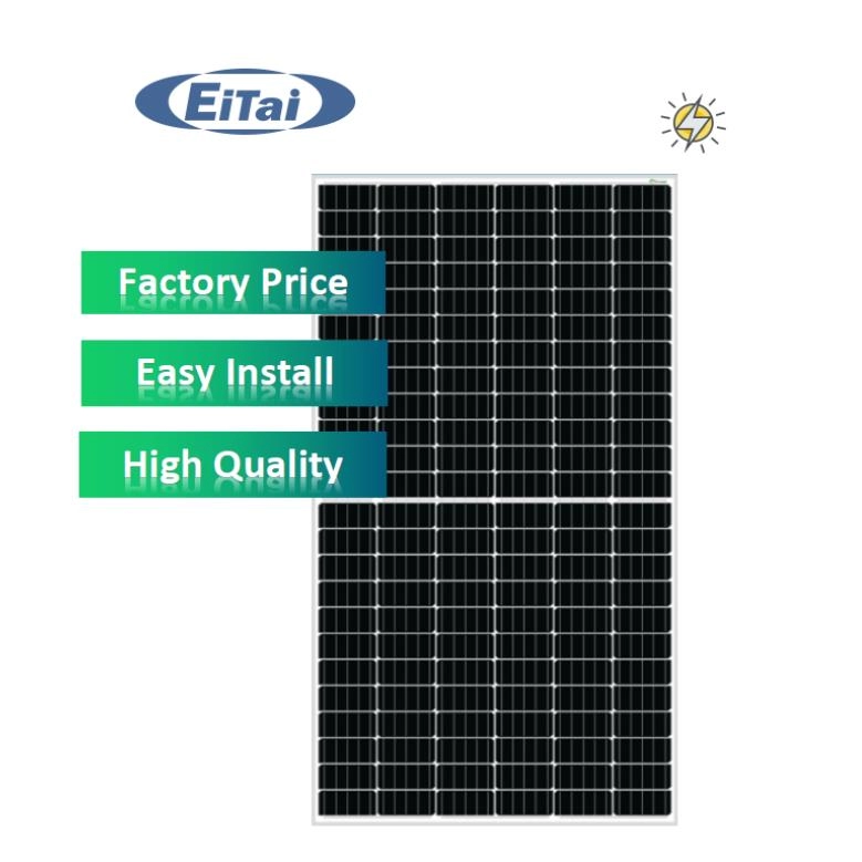 EITAI 455W Solar Panel PV 144 Cells Half Cut Mono Module Prices