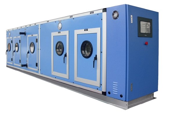 heat recovery air handling unit for factory and hospital