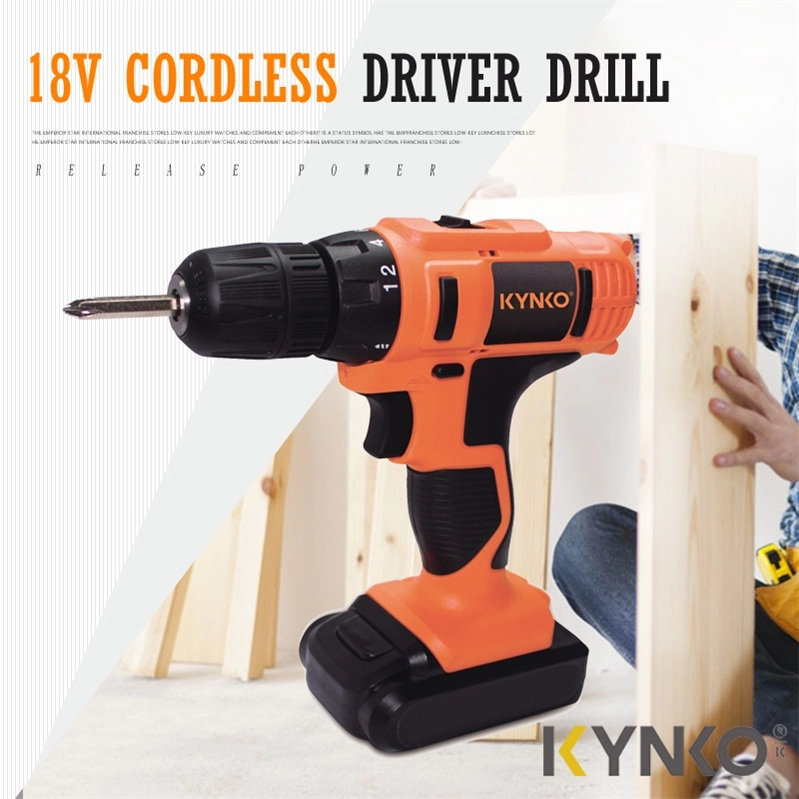 18V Compact 10mm Cordless Driver Drill