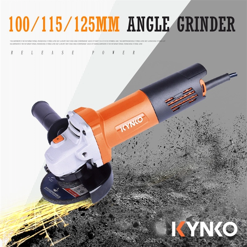 100mm professional rear switch angle grinder