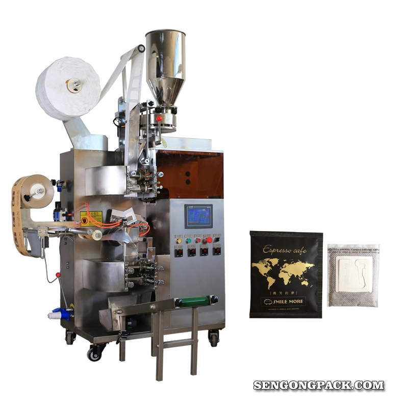 Kilimanjaro Drip Coffee Bag Packing Machine with Outer Envelope