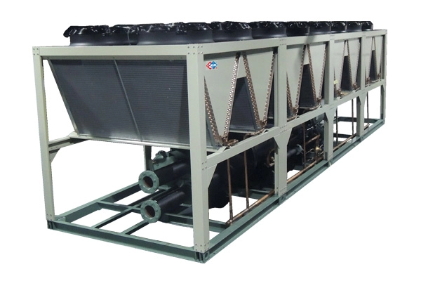 Air cooled screw type chiller for industry use