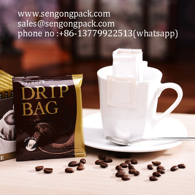 Kilimanjaro Drip Coffee Bag Packing Machine with Outer Envelope