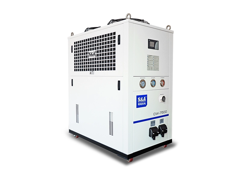 Refrigeration industrial water chiller systems CW-7500 14000W cooling capacity
