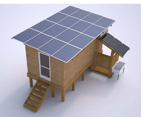 4kw Home Use off Grid Solar PV Panel Energy Power System Kit