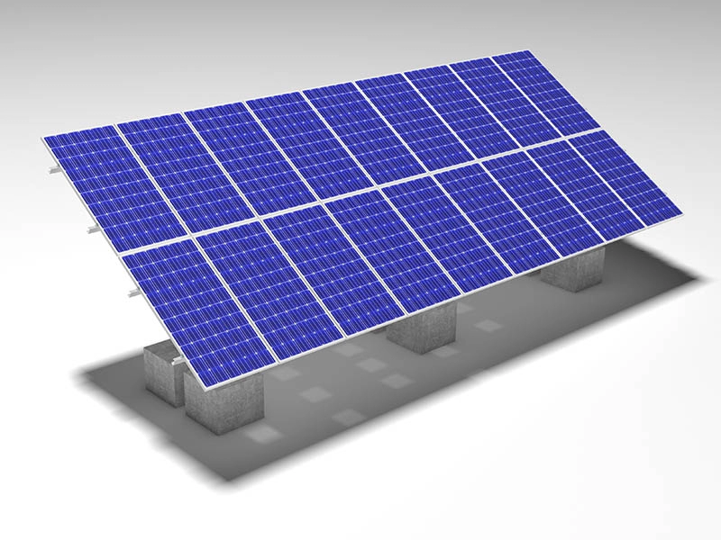 Adjustable Ground Solar Mounting System