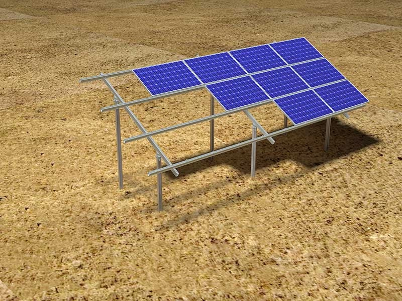 Ground pv mounting systems
