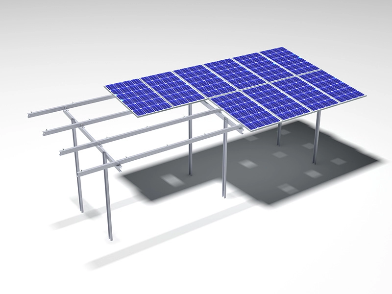 Solar panel ground mount