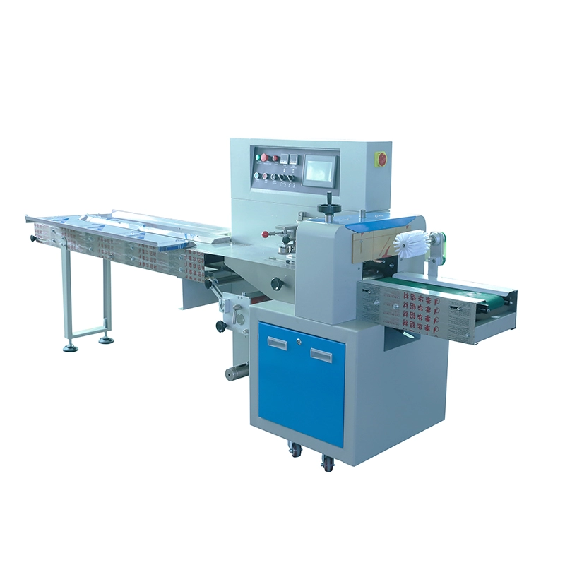 customized pastry packaging machine, biscuit and bread flow packaging machine