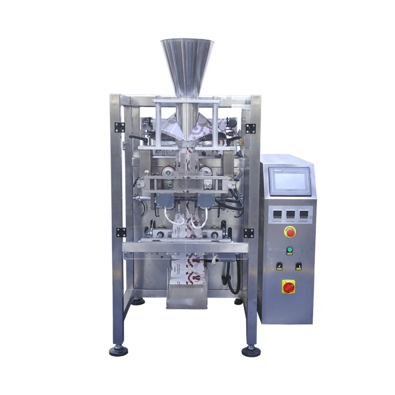Automatic flow type frozen food pasta packaging machine