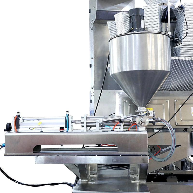Custom 1ml-100ml liquid packaging machine honey, ketchup liquid quantitative packaging machine