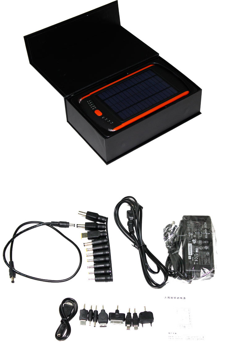 black solar chargers