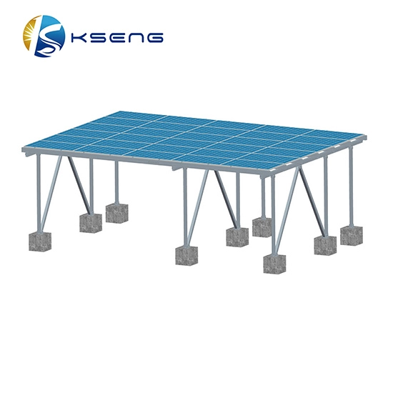 Waterproof solar carport-mounted bracket for Commercial parking areas