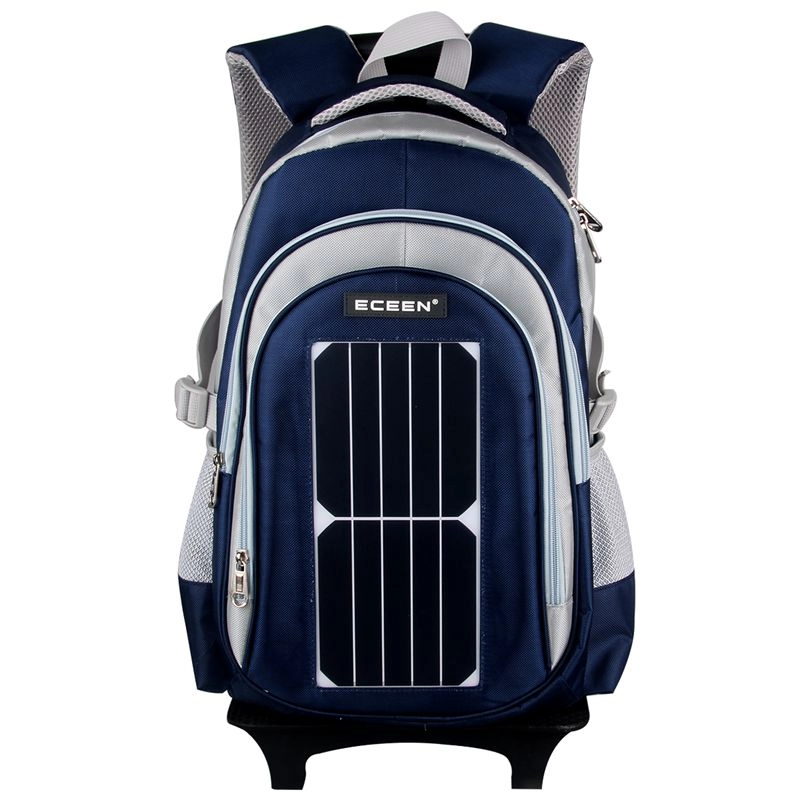 5V 1A Solar Backpack with chargers for mobile phones