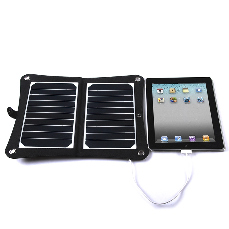 Foldable 5V 2A Solar Panel Chargers For Tablet PC