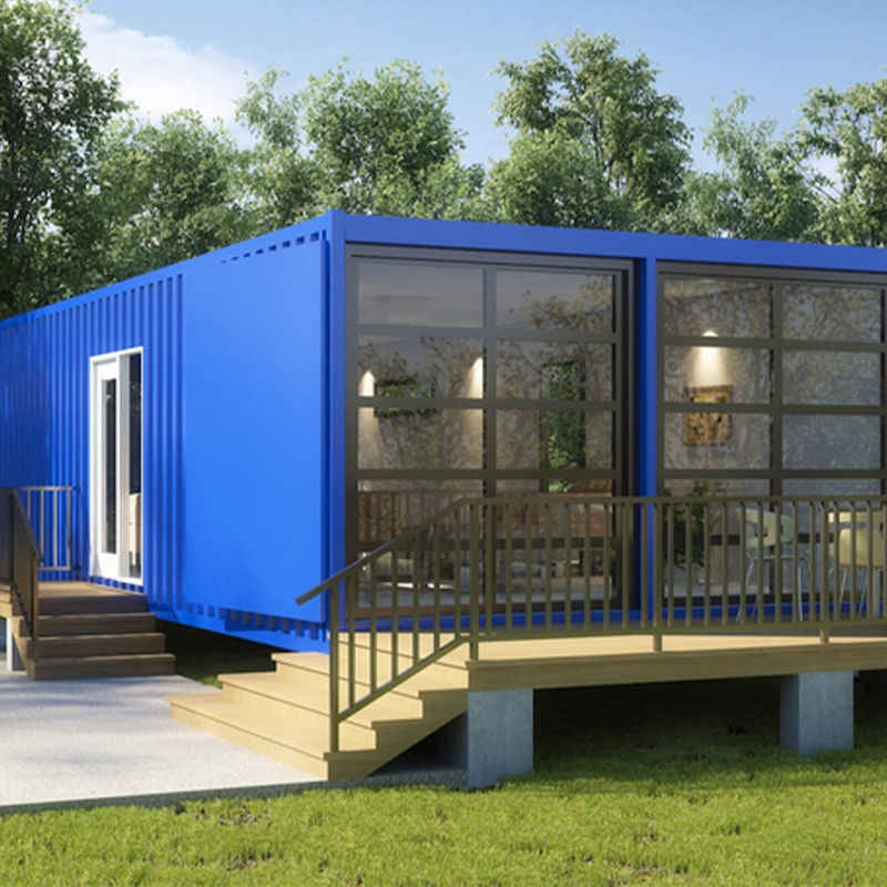 Fabricated Mobile Container House 2 Bedroom Prefab Homes