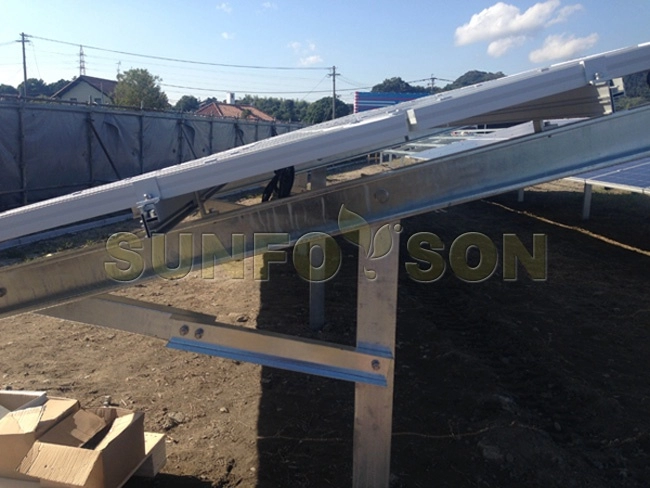 SunRack Pile Solar Mounting System