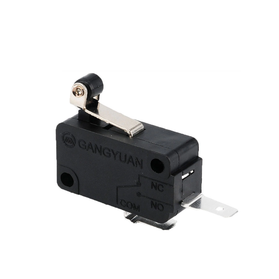 16A max current micro switch short hinge roller lever