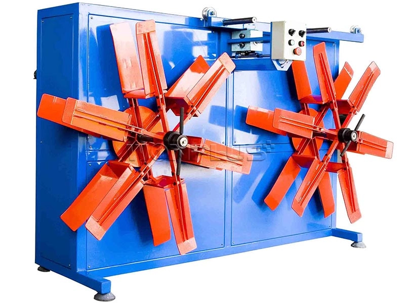 HDPE pipe coil winder
