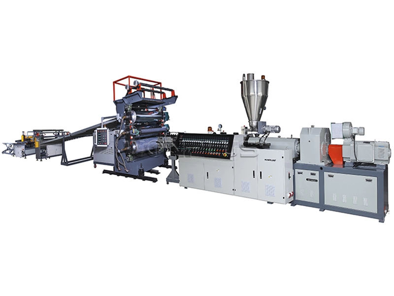 PVC sheet/marble board extrusion line