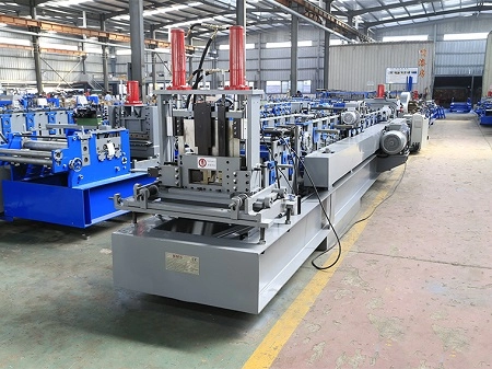 Automatic C80-300 Purlin Roll Forming Machine