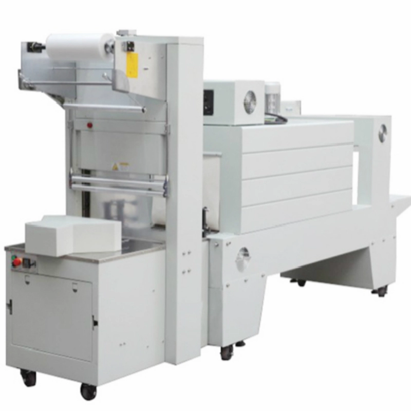 PE film shrink packaging machine with shrink tunnel