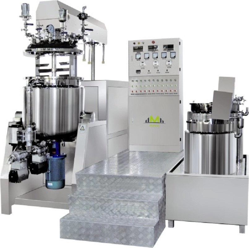 Vacuum homogenizer cream mixer emulsifying mixer
