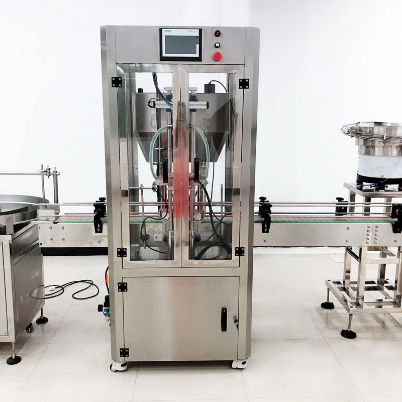 Full automatic liquid and paste filling machine production line