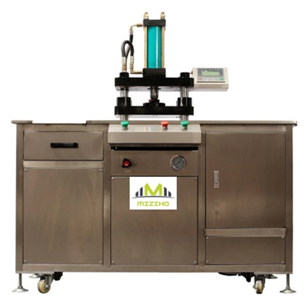 Semi automatic cosmetics blush powder press machine price