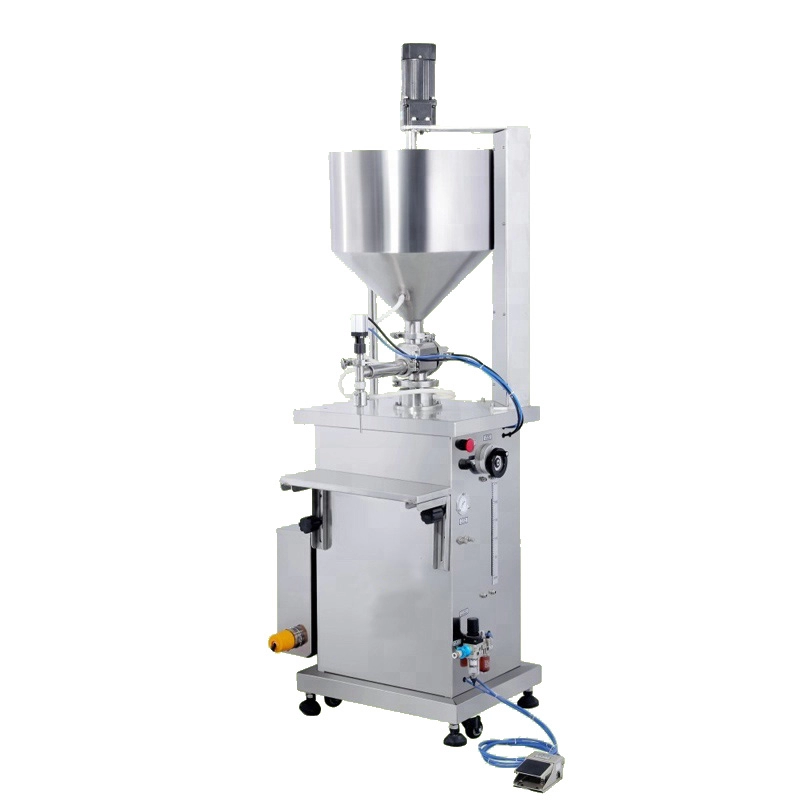 Automatic heating mixing cream paste filling machine