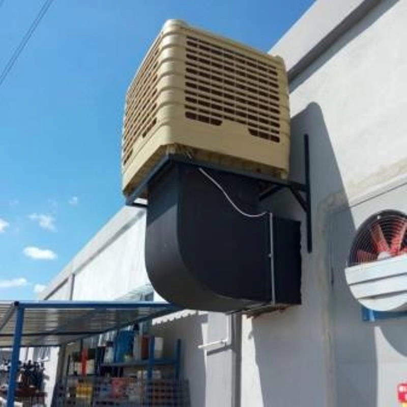 Low Carbon Big Airflow Cooler Industrial Air Cooler China Roof Mounted Evaporative Air Cooler Manufacturers